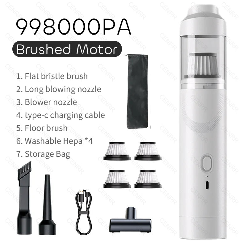 Powerful Wireless Mini Car Vacuum™